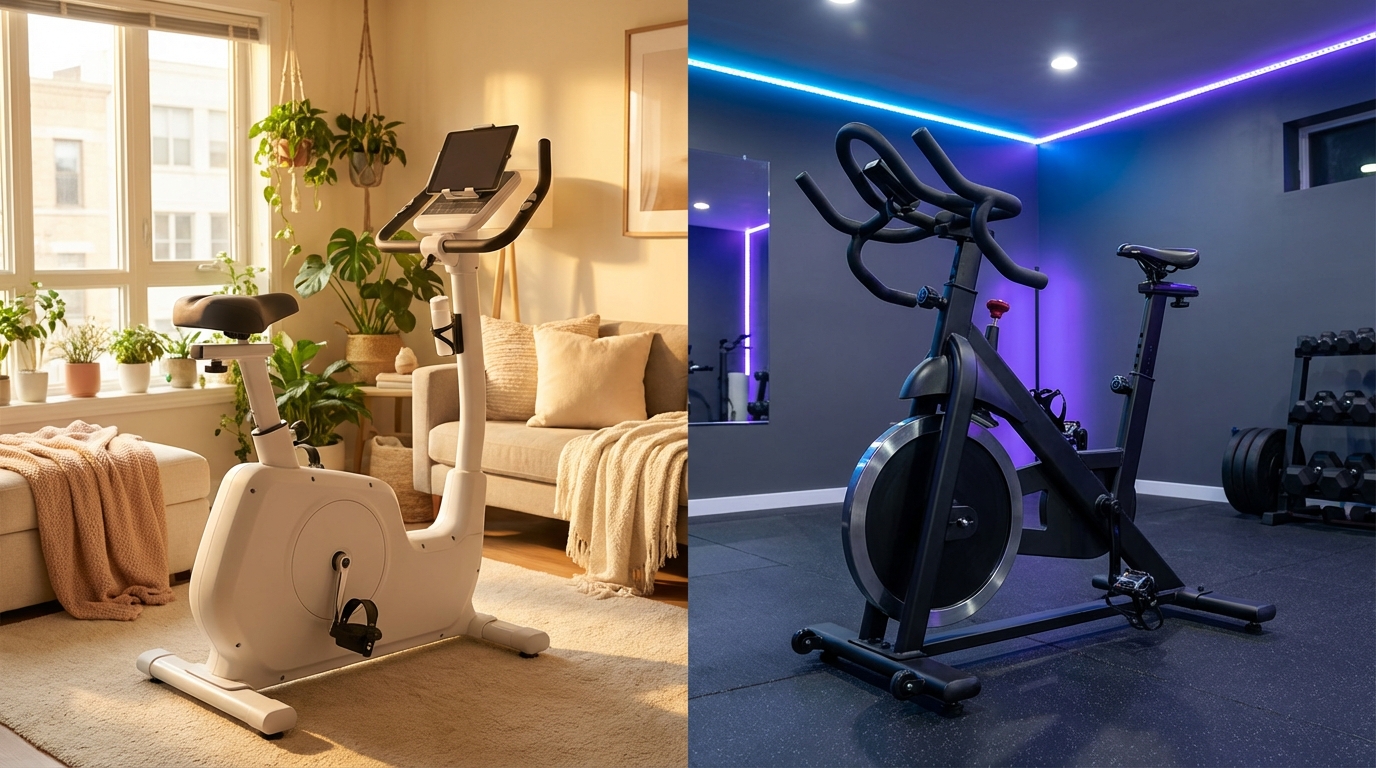 Сравнение обычного велотренажера и сайкла