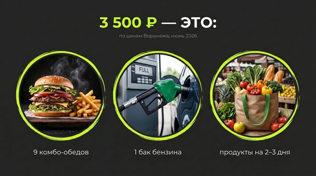 Сравнение трат — тренажёр против кофе и бензина
